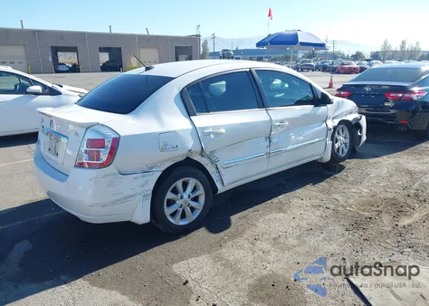 2012 Nissan Sentra 2.0 Sl из США, поврежденный, VIN 3N1AB6AP9CL613113